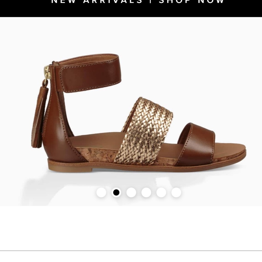 Ugg Mirabel Metallic Sandal (girls)